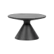 Coffee table ZARY 2 ceramics - white - black
