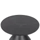 Coffee table ZARY 2 ceramics - white - black