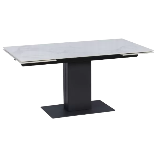 Dining table JURATA - white 