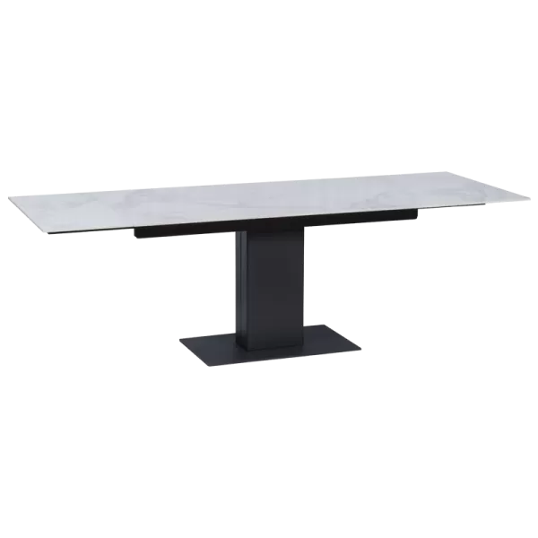 Dining table JURATA - white 