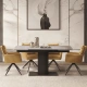 Dining table JURATA - white 