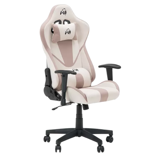 Gaming chair Carmen 6313 - cream-pink