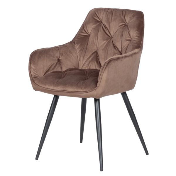 Dining chair LATINA - brown