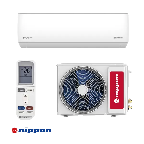 Inverter Air conditioner Nippon KFR 12DC SILVER ION