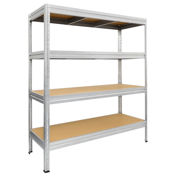  Metal rack MEGA 177x90x45 cm, up to 600 kg per shelf - zinc