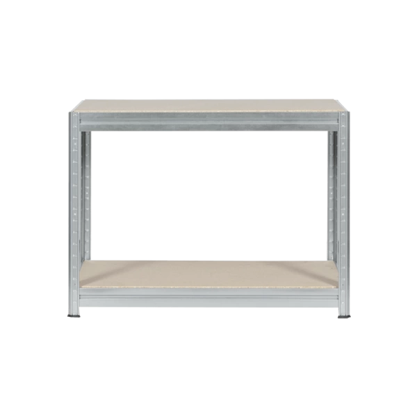 Metal rack MEGA 87x120x60 cm, up to 600 kg per shelf - Zinc