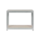 Metal rack MEGA 87x120x60 cm, up to 600 kg per shelf - Zinc