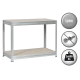 Metal rack MEGA 87x120x60 cm, up to 600 kg per shelf - Zinc