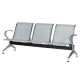 Metal bench 3-seater Carmen CR-1030 - silver