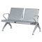 Metal bench 2-seater - CR-1031 - silver