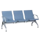 Visitor bench 3-seater - CR-1034 - blue