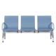 Visitor bench 3-seater - CR-1034 - blue