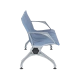 Visitor bench 3-seater - CR-1034 - blue