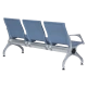 Visitor bench 3-seater - CR-1034 - blue