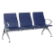 Visitor bench 3-seater - CR-1036 - blue