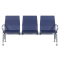 Visitor bench 3-seater - CR-1036 - blue