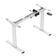 ADJUSTABLE DESK FRAME CR-114 F WHITE