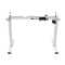 ADJUSTABLE DESK FRAME CR-114 F WHITE