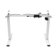 ADJUSTABLE DESK FRAME CR-114 F WHITE