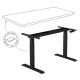 Lifting frame for adjustable desk Carmen CR-123 - black