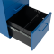 Metal cabinet Carmen CR-1802 K SAND - blue