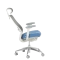 Ergonomic chair GLAND - blue-grey