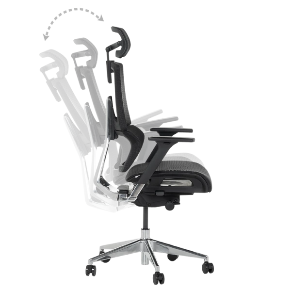 Ergonomic chair FRANCA  - black