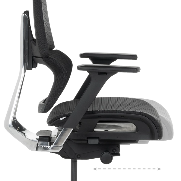 Ergonomic chair FRANCA  - black