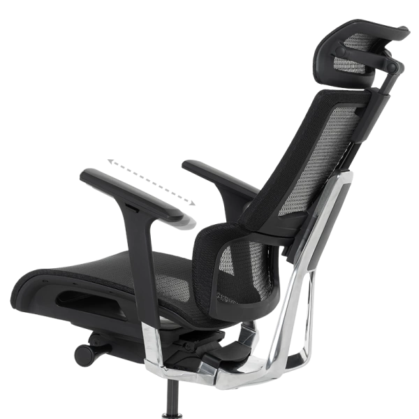 Ergonomic chair FRANCA  - black