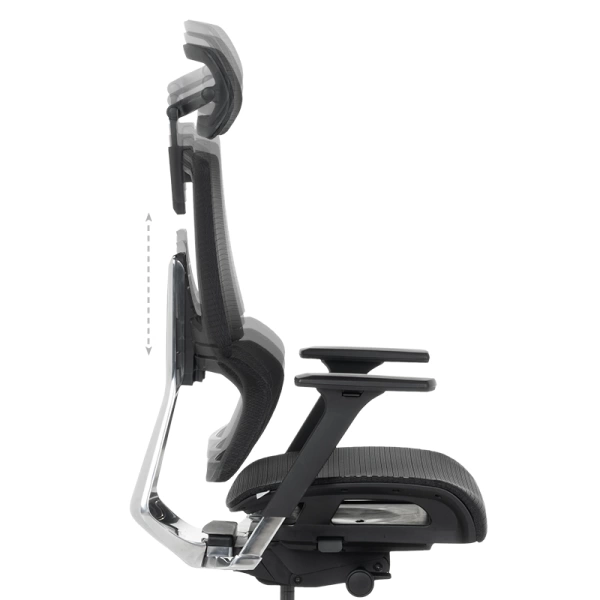 Ergonomic chair FRANCA  - black