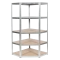 Metal rack Carmen CR-1019 - 180*90*45 cm, up to 275 kg per shelf  - zinc