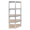 Metal rack Carmen CR-1019 - 180*90*45 cm, up to 275 kg per shelf  - zinc