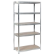 Метален стелаж CR-1020 - 180х90х45, до 275 кг на рафт - цинк