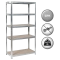 Metal rack Carmen CR-1020 - 180x90x45 cm, up to 275 kg per shelf - zinc