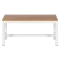 Bench for locker room Carmen 150-3 - 89x40.5x425 - white