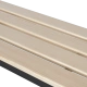 Locker room bench Carmen 150-1, 150x40.5x42.5 cm - black