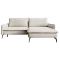 Corner sofa with sleeping function GLOSSY