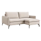 Corner sofa with sleeping function GLOSSY