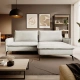 Corner sofa with sleeping function GLOSSY