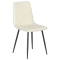 Трапезен стол MONZA еко кожа - крем