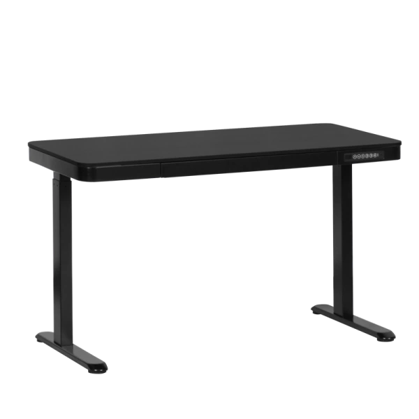 ERGONOMIC DESK CR-118 E - 150 CM - BLACK