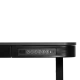 ERGONOMIC DESK CR-118 E - 150 CM - BLACK