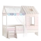 Детско легло къща Монтесори PINK HOUSE - 90 х 200 - розово