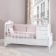 Extendable kids bed Nil 80*180 - white