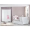 Extendable kids bed NIL 80 x 180 - white