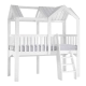Kids bed house MIAMI 90*200 - white