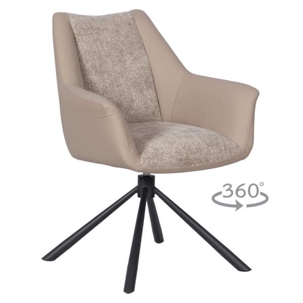 Dining chair TEMPE - LATTE
