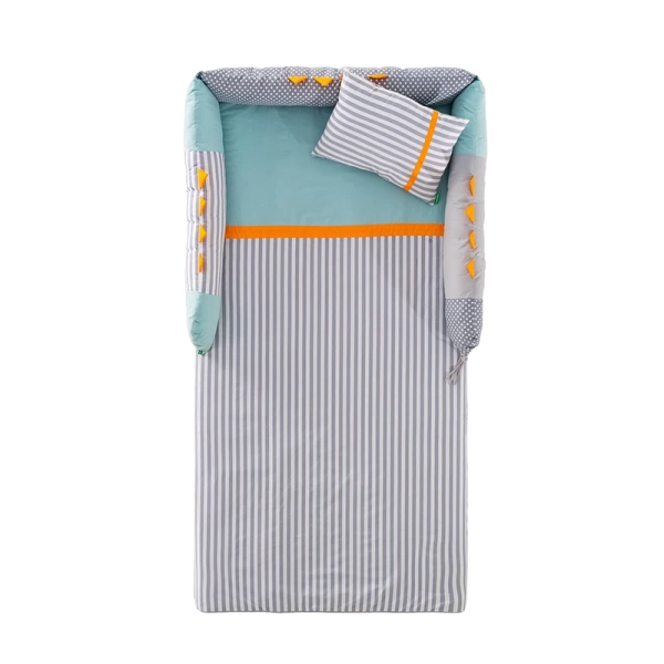 Set kids bedspread and pillows BIRD HOUSE 
