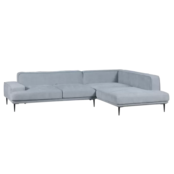 CORNER SOFA LIVIO LIGHT GREY 70