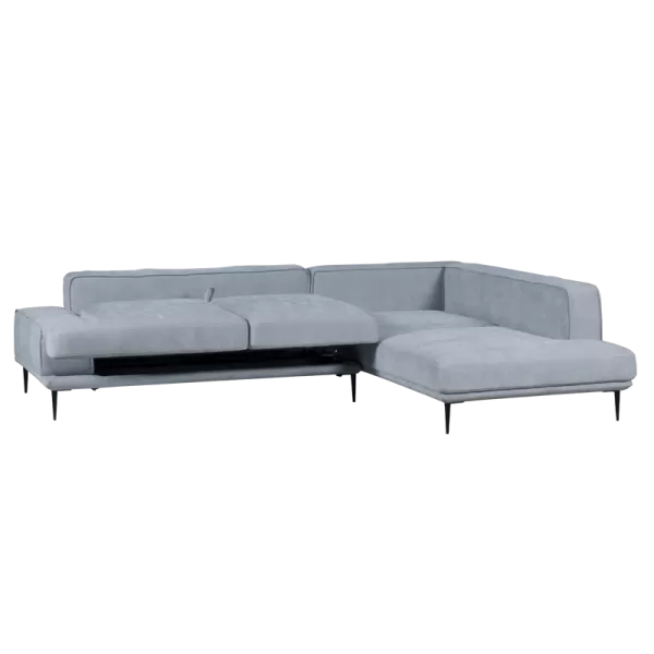 CORNER SOFA LIVIO LIGHT GREY 70